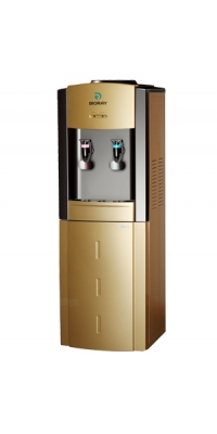 Кулер для воды с компрессорным охаждением Bioray WD 3321 black-gold