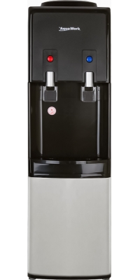 Кулер для воды Aqua Work 1442-S серебро-черный