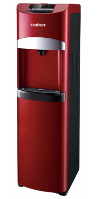 Кулер для воды с нижней загрузкой Hotfrost 45 A red