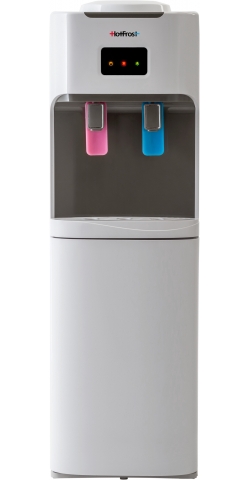 Кулер для воды HotFrost со шкафчиком и электронным охлаждением V115CE